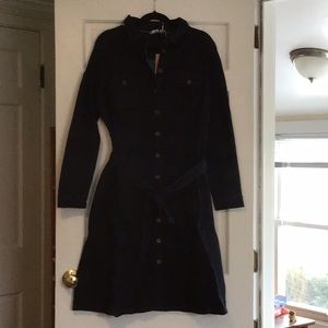 Boden a-line denim dress